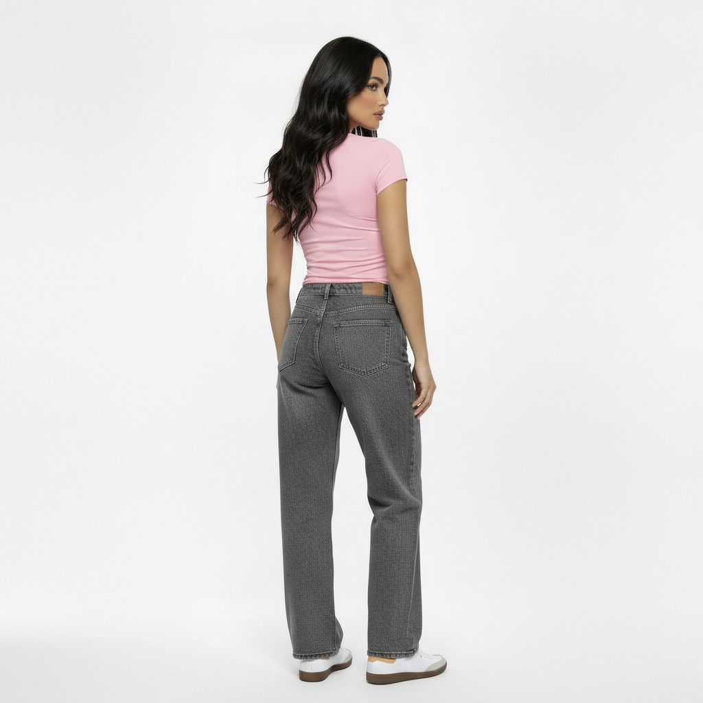 Short Sleeve Round Neck Top