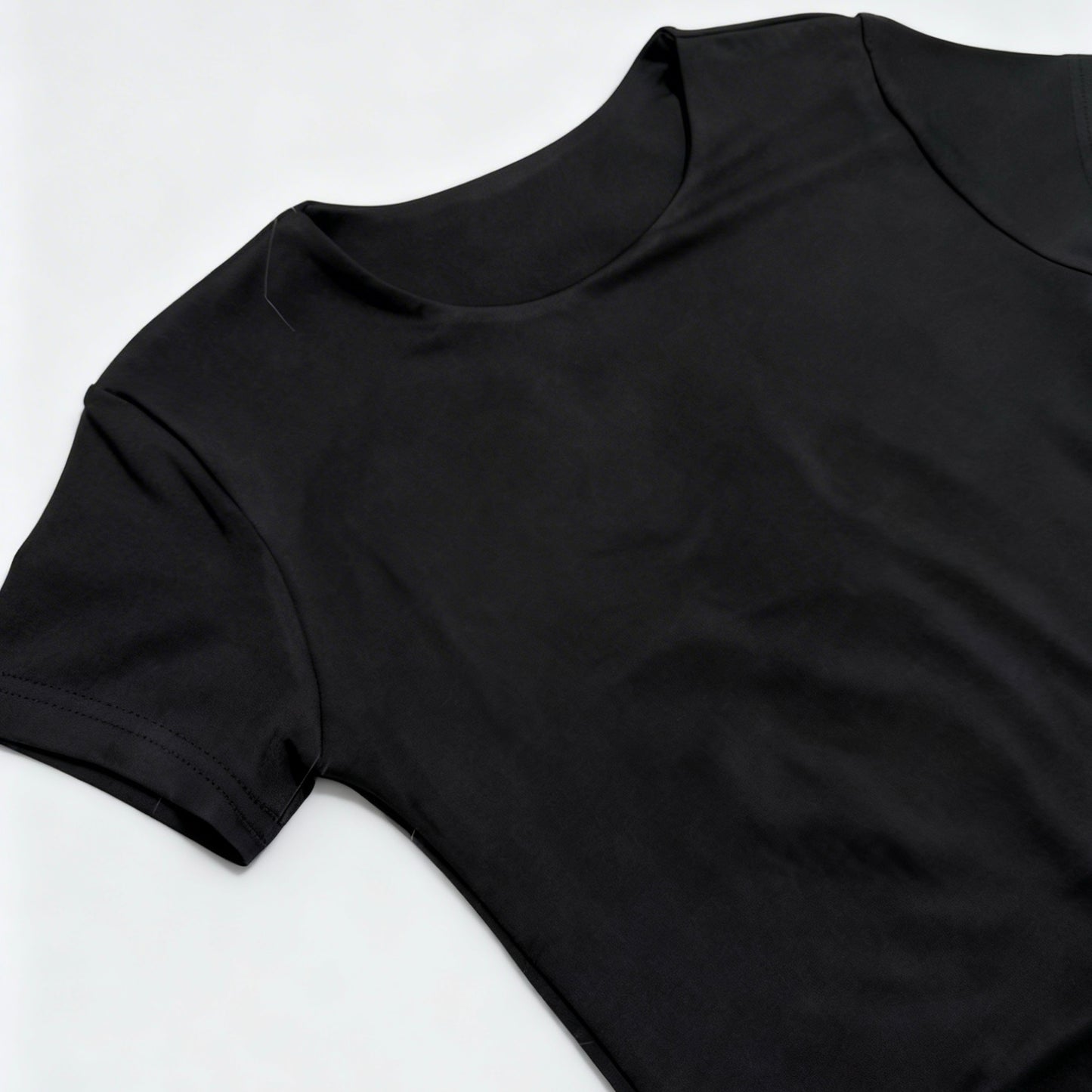 Short Sleeve Round Neck Top