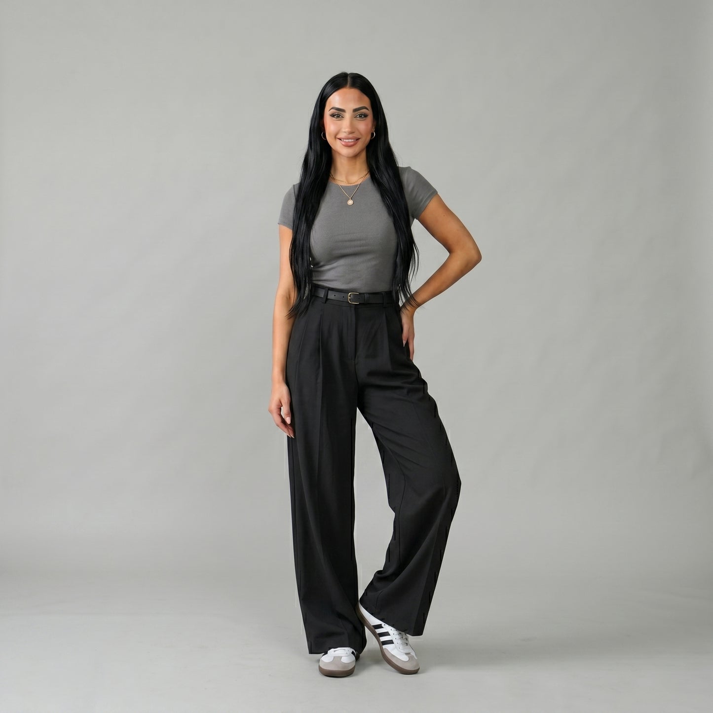 Short Sleeve Round Neck Top